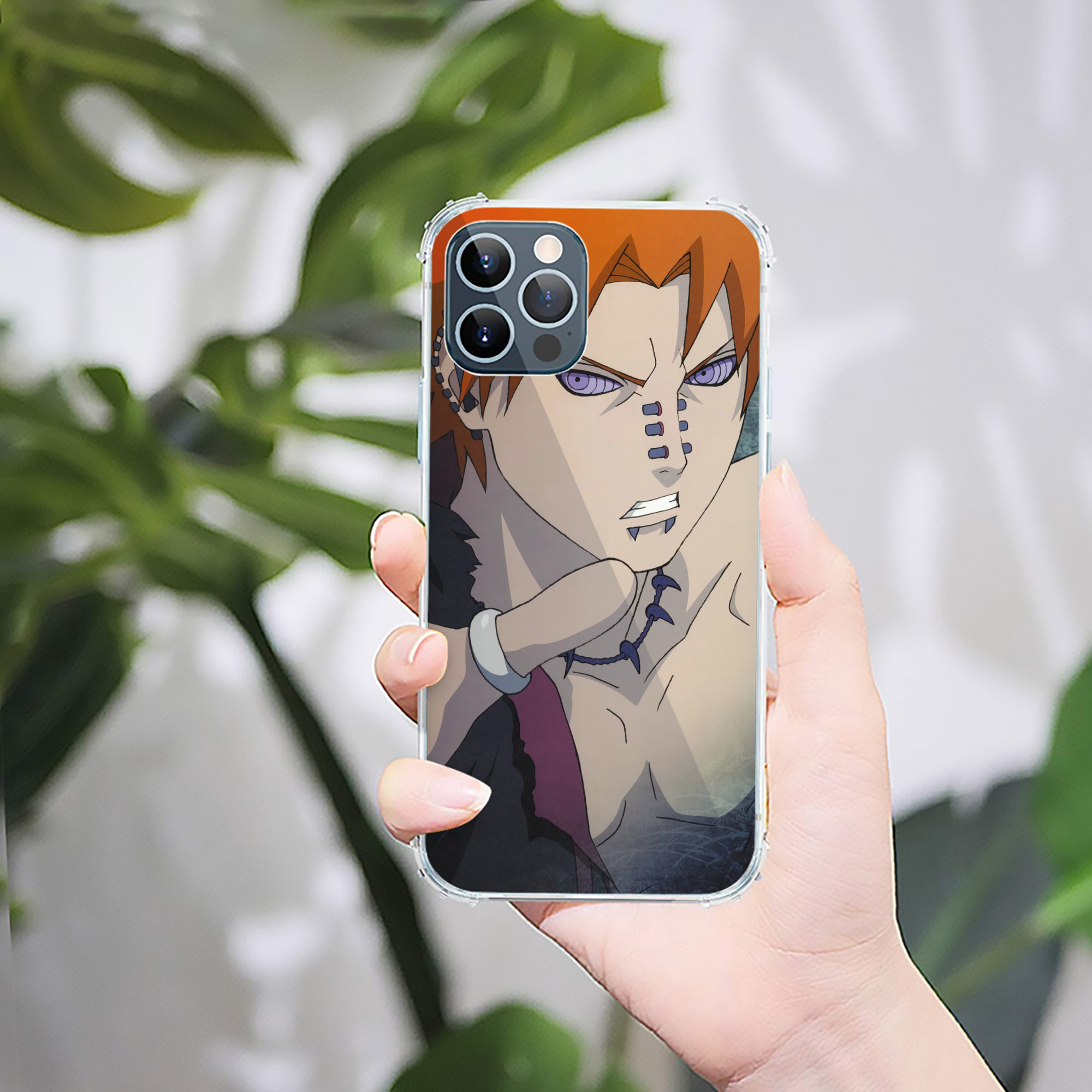 （画像用） NARUTO -ナルト- NARUTO -ナルト- 疾風伝 【iPhone 12シリーズ対応】透明スマホケース（クリアソフトケース）